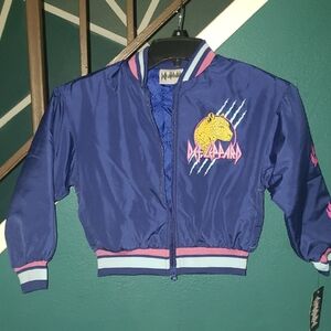 NWT. Kids Def Leppard Jacket